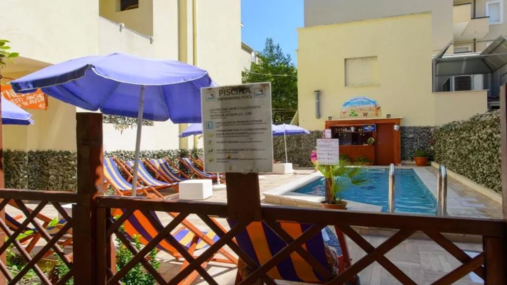 Hotel Adria Nuova Rimini Bagian luar foto