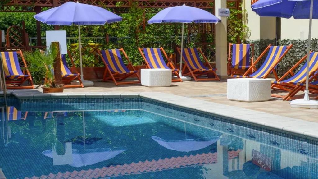 Hotel Adria Nuova Rimini Bagian luar foto